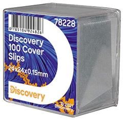 Discovery 100 Cover Slips - 100 ks sklíček k mikroskopu